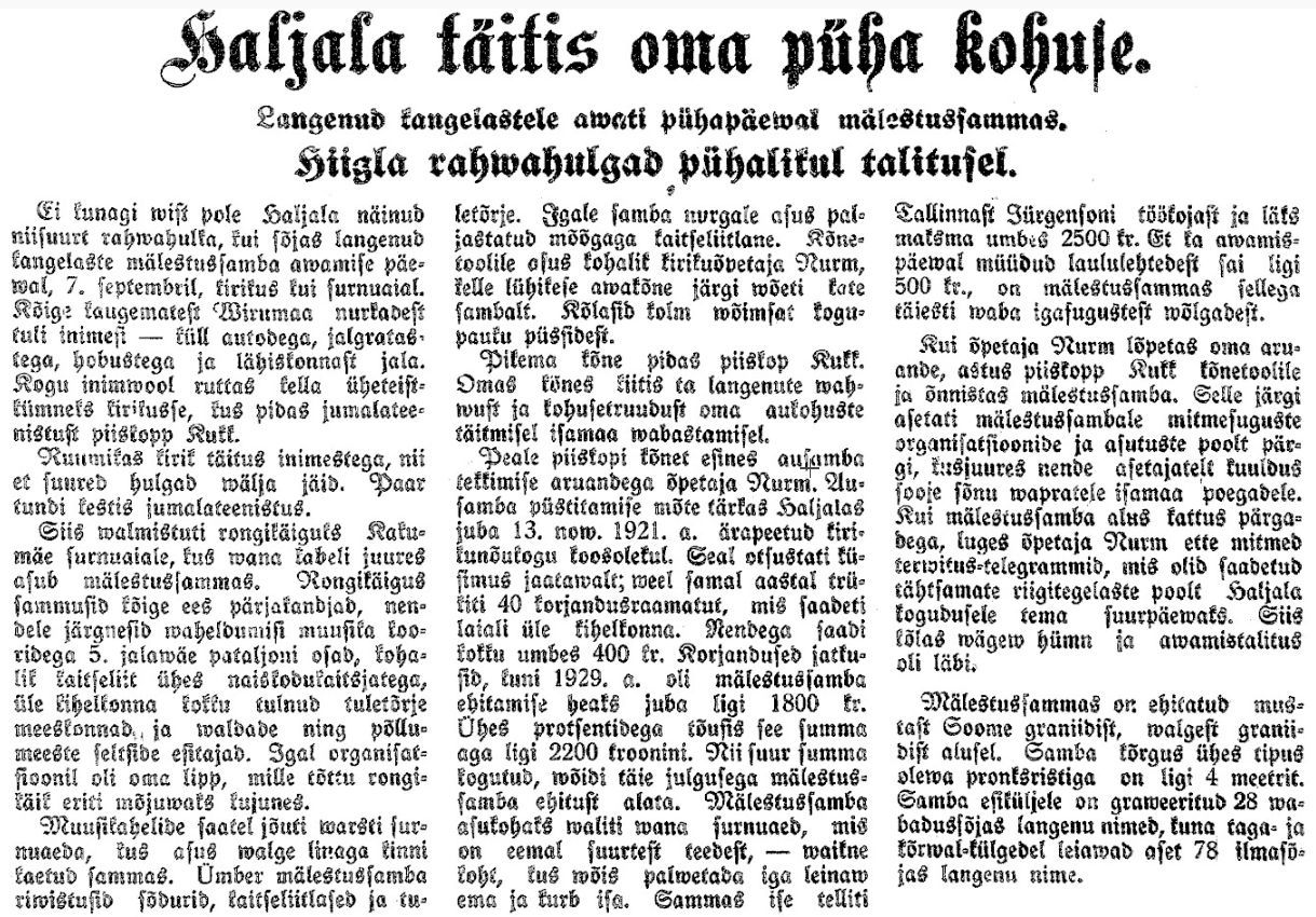 "Virulane" 9.09.1930