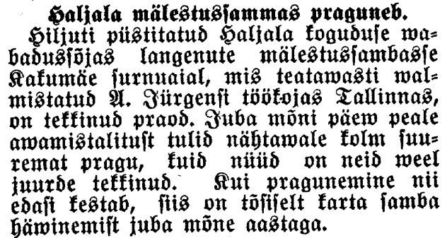 "Virumaa Teataja" 21.10.1930