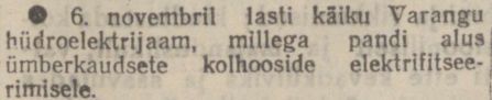 "Viru Sõna" 31.12.1949