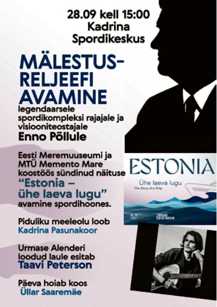 Bareljeefi ja näituse avamise teade ajalehes "Kodukant", september 2025. 