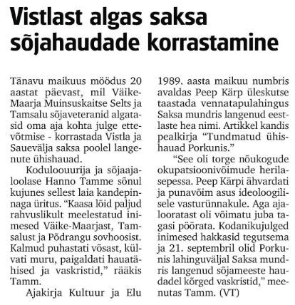 "Virumaa Teataja" 4.06.2009